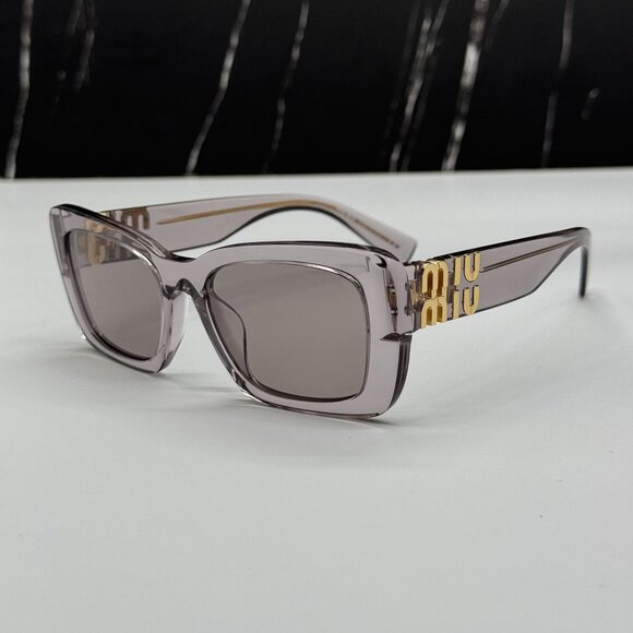 NEW MIU MIU MU07YS 12W20I PURPLE WOMEN SUNGLASSES SMU 07Y 12W20I, MU 07YS 12W20I - Picture 8 of 11